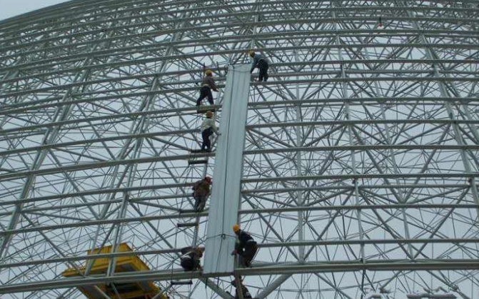 河东网架装配好以后应当留神哪八项验收事件